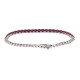 Bracciale Tennis fucsia 3 MM