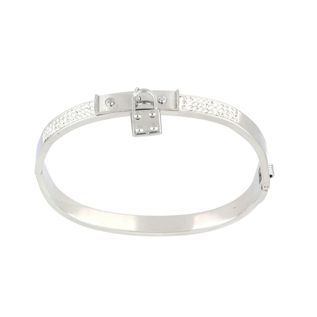 Bracciale rigido Manhattan con lucchetto