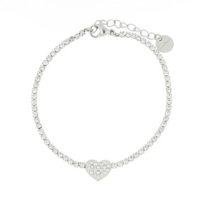 Bracciale Adana brillante con cuore