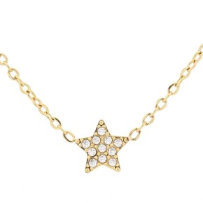 Collana Adana stella brillante pendente