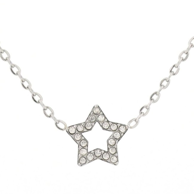 Collana Adana stella brillante pendente