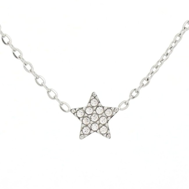 Collana Adana stella brillante pendente