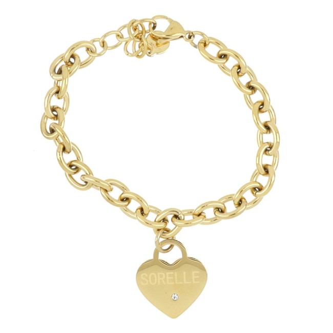 Bracciale del cuore Sorelle