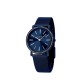 OROLOGIO DONNA ACCIAIO BLU QUADRANTE BLU E CONTORNO BRILLANTE MAGLIA MILANO