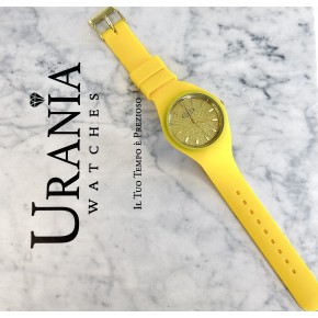 Orologio Donna giallo brillantinato