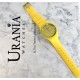 Orologio Donna giallo brillantinato