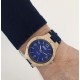 OROLOGIO UOMO IN LEGNO CON CASSA ACERO CHIARO CINTURINO DENIM