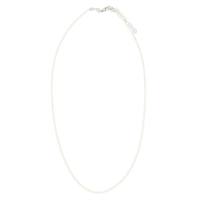 Collana perle 2mm in argento 925