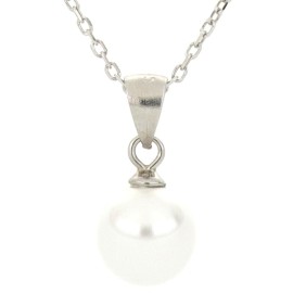 Collana Perla 8 MM pendente 