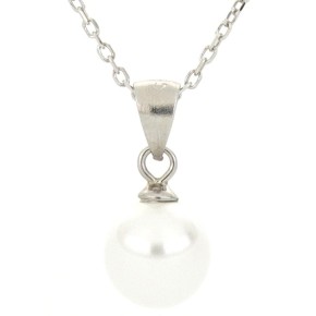 Collana Perla 8 MM pendente 