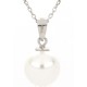 Collana Perla 10 MM pendente 