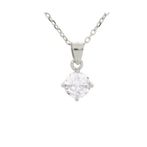 Collana Punto Luce 7 MM Argento