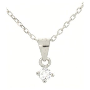 Collana Punto Luce 3 MM Argento