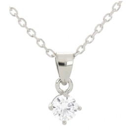 Collana Punto Luce 4 MM Argento