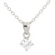 Collana Punto Luce 4 MM Argento